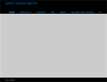 Tablet Screenshot of garyhavensmith.com